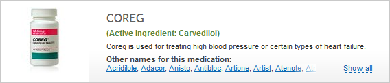 carvedilol